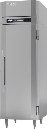 Victory UltraSpec Pass-Thru Solid Door Warming Cabinet, 1-Section, 2-Door, Standard Depth