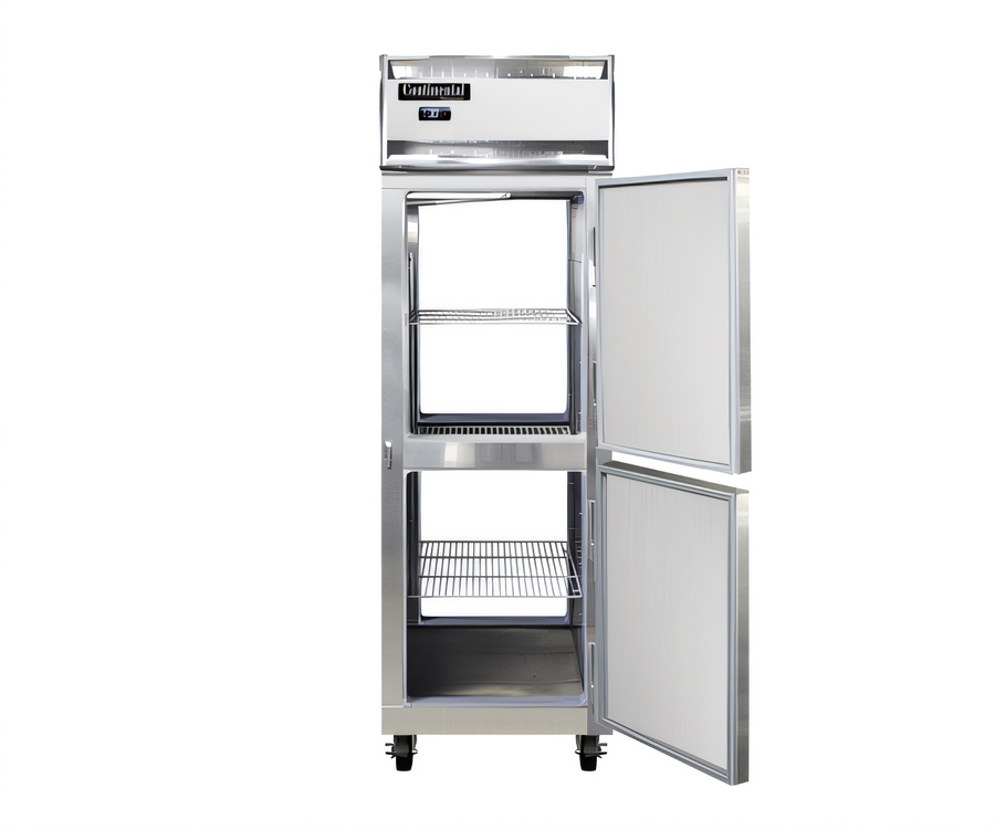 Product image #1 for Continental Refrigerator 1FNSSPTHD One-Section Pass-Thru Freezer with Half-Height Solid Doors