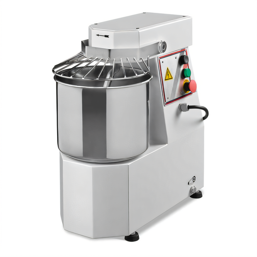 Product image #1 for Elite Series 22 lb Capacity 2-Speed Fixed-Bowl Spiral Dough Mixer, 208V, 3-Phase
