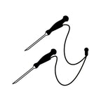 Thumbnail image #1 for Lainox Accessories – Compact Naboo KSM002 Multi Probe System Accessory with 2 Multipoint Core Probes, 0.12-Inch