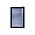 Thumbnail image #1 for Omcan Countertop Reach-In Refrigerated Display Case, 2.4 Cu. Ft., Black, Hinged Glass Door