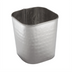 Thumbnail image #1 for American Metalcraft 18 oz Square Stainless Steel Hammered Fry Cup