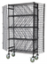 Thumbnail image #1 for Mobile Security Wine Bulk Storage Rack with Black Epoxy Antimicrobial Finish