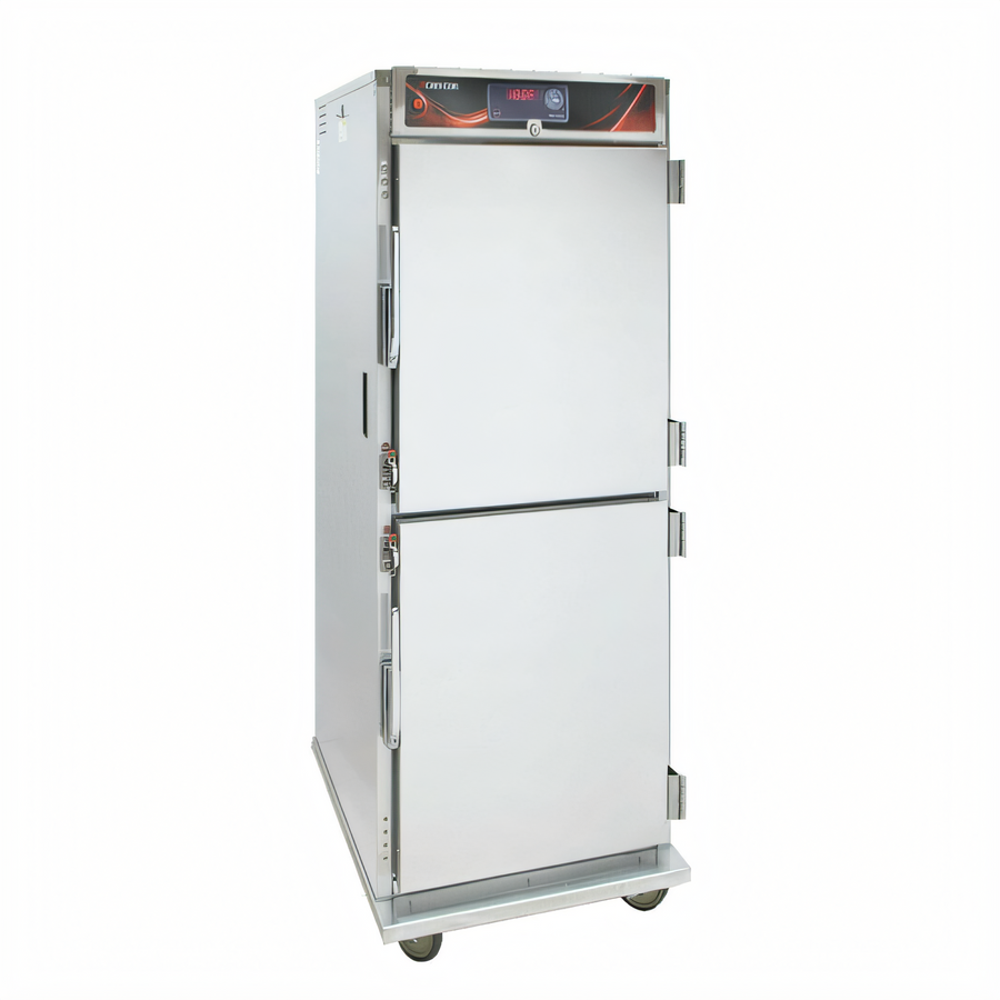 Product image #1 for Cres Cor Mobile Insulated Correctional Hot Holding Cabinet with Dutch Doors, 12 Pan Capacity, 120V