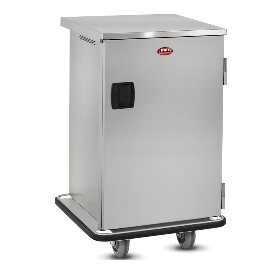 Product image #1 for FWE Non-Insulated Mobile Patient Tray Cart, 6-Tray Capacity, Stainless Steel