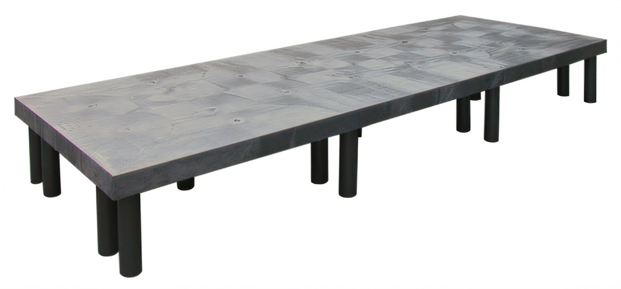 Product image #1 for Quantum Solid Polyethylene Dunnage Rack, 2700 lb Capacity