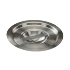 Thumbnail image #1 for Winco BAMN-2C Stainless Steel Satin Finish Bain-Marie Cover for 2 Qt Pan Case of 144