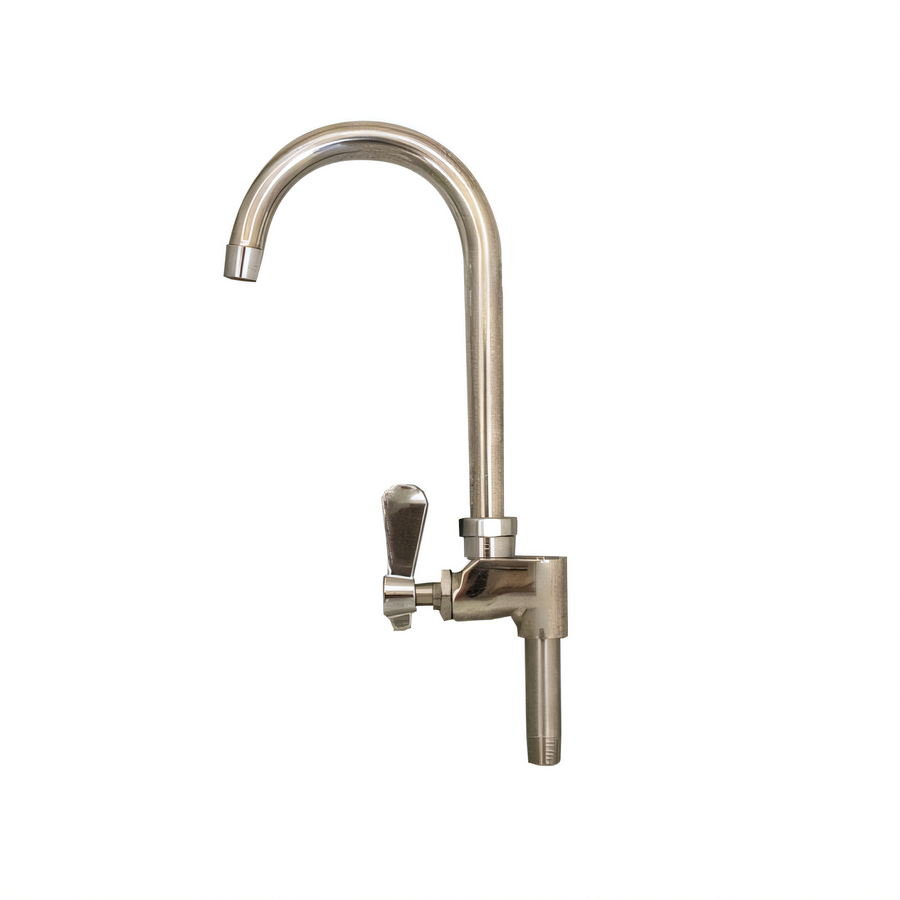 Product image #1 for BK Resources Evolution Series 3-1/2-Inch Gooseneck Add-On Faucet Spout