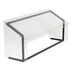Thumbnail image #1 for Carlisle 48-Inch Free-Standing Single-Sided Sneeze Guard with Clear Acrylic Shield