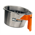 Thumbnail image #1 for BUNN Infusion Coffee Funnel Assembly Replacement Part, Stainless Steel with Orange Handle