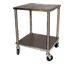 Thumbnail image #1 for Somerset Heavy-Duty Mobile Stainless Steel Equipment Table with Undershelf, 20 x 23 x 31 Inches