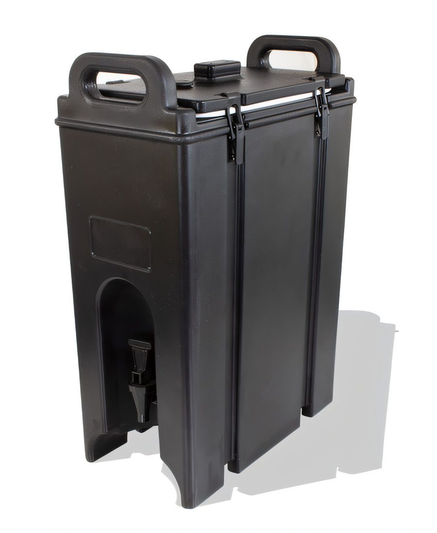 Product image #1 for Crestware 4.75 Gallon Insulated Polyethylene Beverage Dispenser, Black