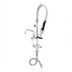 Thumbnail image #1 for EasyInstall Single-Hole Deck-Mount Pre-Rinse Unit with Add-On Faucet, 6-Inch Swing Spout, and 24-Inch Hose