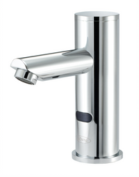 Krowne Royal Series Single-Hole Deck Mount Touchless Electronic Faucet with 4-1/2-Inch Straight Spout, Polished Chrome