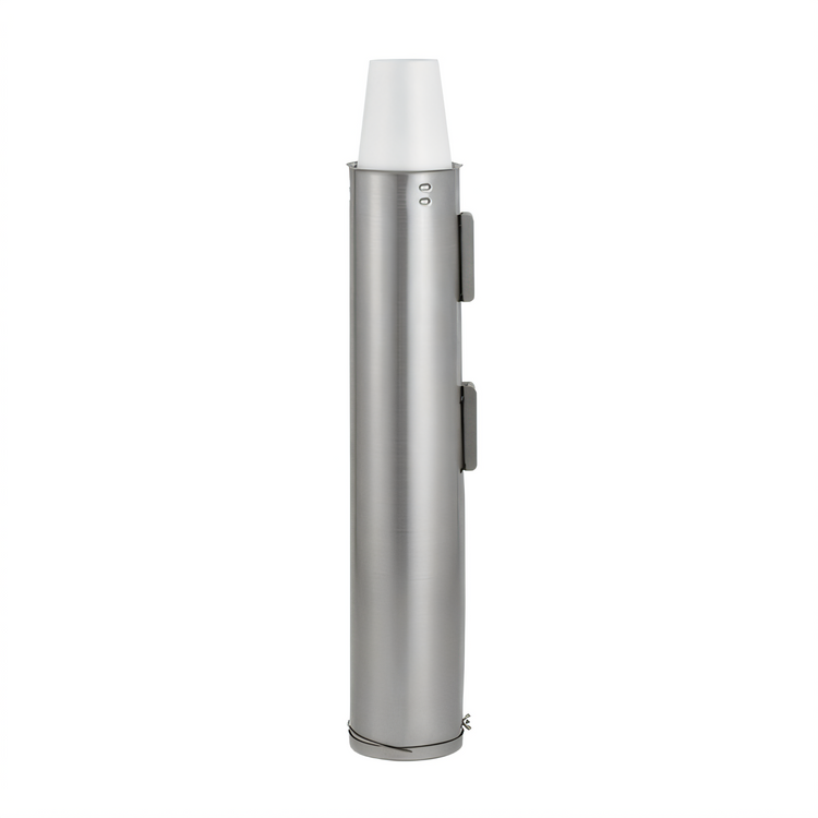 Product image #1 for Vollrath SLC-4 Spring-Loaded Adjustable Stainless Steel Cup Dispenser for 4-1/8" to 4-7/8" Cups