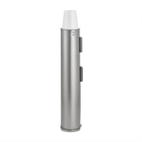 Vollrath SLC-4 Spring-Loaded Adjustable Stainless Steel Cup Dispenser for 4-1/8