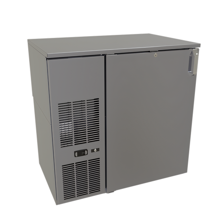 Product image #1 for Glastender F1FB36 36-Inch One-Section One-Zone Front-Serviced Bar Profile Glass Froster
