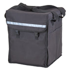 Thumbnail image #1 for Cambro GoBag® GBBP151417110 Large Folding Insulated Delivery Backpack, Black, 15 x 14 x 17 Inches, Velcro Lid, Side Pocket Case of 4