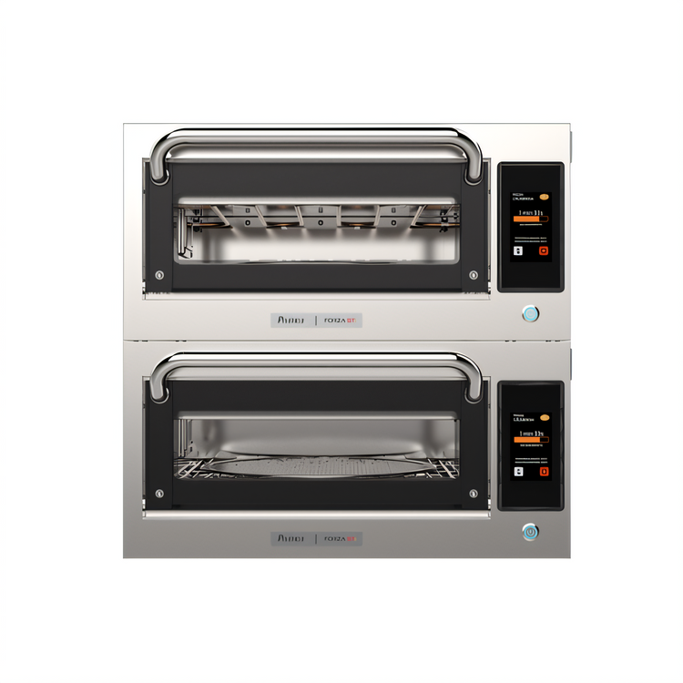 Product image #2 for Forza STi Double-Stacked Ventless Countertop Electric Pizza Oven, 16-Inch Capacity