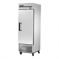 True TS-23F-HC One-Section Stainless Steel Solid Door Reach-In Freezer