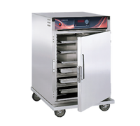 Cres Cor H137SUA6D Half-Size Mobile Heated Holding Cabinet with Top-Mount Heater Assembly, Solid Door, and Stainless Steel Construction