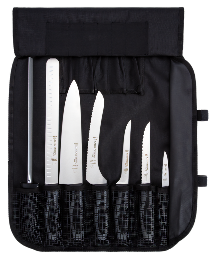 Product image #2 for Dexter Russell V-Lo 7-Piece Knife Set with Nylon Carrying Bag