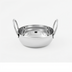 Thumbnail image #1 for American Metalcraft 16 oz Stainless Steel Round Balti Dish with Handles, Mirror Finish
