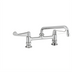 Thumbnail image #1 for equip Low-Lead ADA 8-Inch Center Deck Mount Mixing Faucet with 14-Inch Swing Nozzle