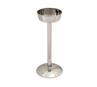 Vollrath Double Wine Bucket Stand with Weighted Base, 18-10 Mirror-Finish Stainless Steel