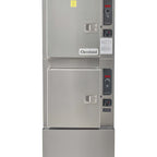 Thumbnail image #1 for Cleveland Range Quick Ship 24CGA10NEZTQS 24-Inch 2-Compartment Pressureless Natural Gas Convection Steamer, 10-Pan
