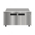Thumbnail image #1 for Koolmore 60.2-Inch 2-Door Salad and Sandwich Prep Table, 18.4 Cu. Ft., Rear-Mounted Compressor