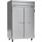 Thumbnail image #1 for Beverage Air Horizon Series HR2HC-1S 52-Inch Two-Section Reach-In Refrigerator, Top-Mounted Self-Contained, Solid Doors