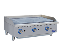 Globe 36-Inch Natural Gas Countertop Radiant Charbroiler