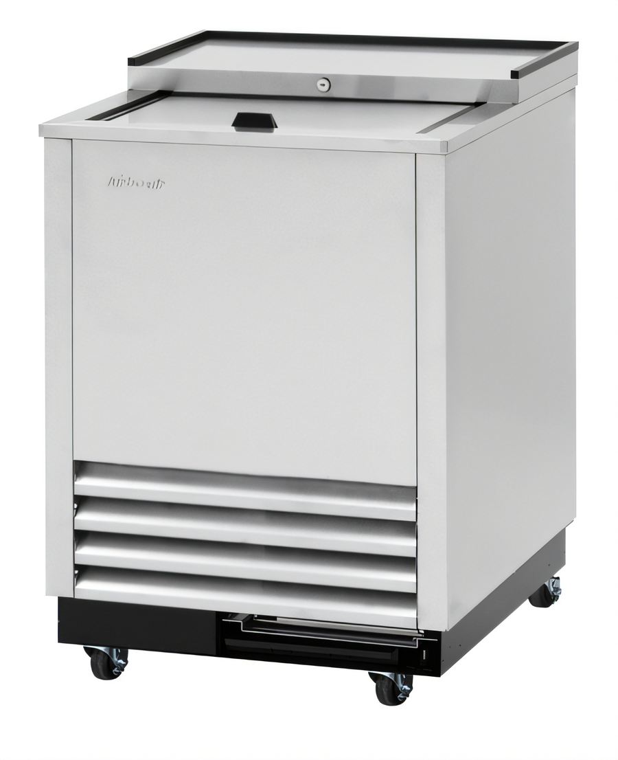 Product image #1 for Turbo Air Super Deluxe Underbar Glass Chiller & Froster with Sliding Lid, 4.56 Cu. Ft., Stainless Steel