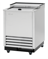Turbo Air Super Deluxe Underbar Glass Chiller & Froster with Sliding Lid, 4.56 Cu. Ft., Stainless Steel