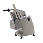 Thumbnail image #1 for Uniworld Foodservice Equipment FP-300A Continuous-Feed Food Prep Machine with 2 Feeders, 3/4 HP, 3 Stainless Steel Discs