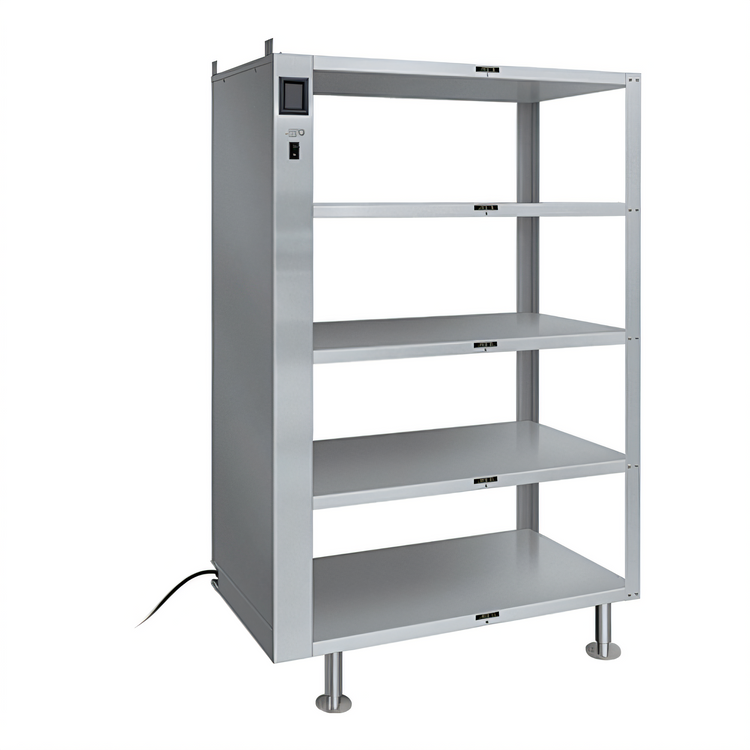 Product image #1 for Hatco Glo-Ray 2-Go 5-Tier Heated Holding Shelves, Stainless Steel, 120V