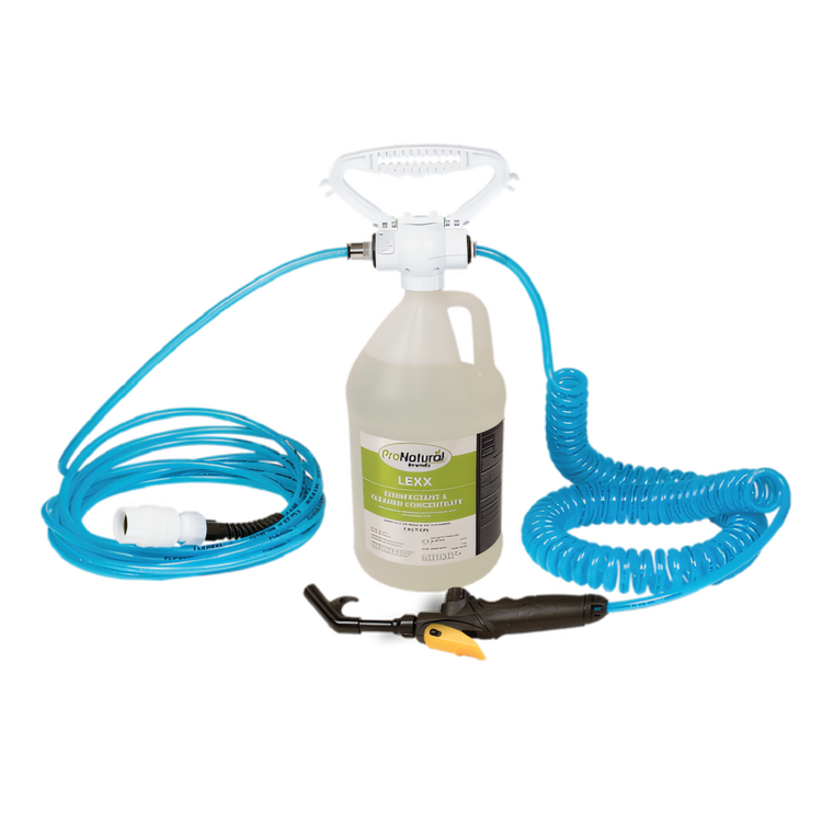 Product image #1 for Vollrath Portable Wand Sprayer Station with 30-Foot Coil Hose and 25-Foot Water Supply Line