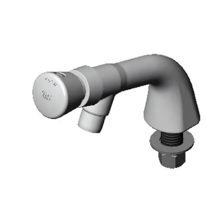 Product image #1 for T&S Brass B-0805 Heavy-Duty Slow Self-Closing Push Button Faucet