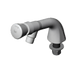 Thumbnail image #1 for T&S Brass B-0805 Heavy-Duty Slow Self-Closing Push Button Faucet