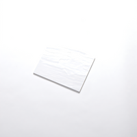 American Metalcraft Rectangular Melamine Serving Platter with Faux Slate Look, 10 x 8-1/4 Inch, White