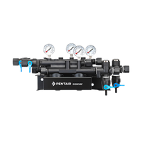 Everpure QC7I DIO Water Filtration System Manifold with Built-In Shut-Off Valve