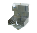 Thumbnail image #1 for Eagle Group Wall-Mount Hand Sink with Electronic-Eye Gooseneck Faucet, Soap & Towel Dispensers, Side Splashes, 304 Stainless Steel