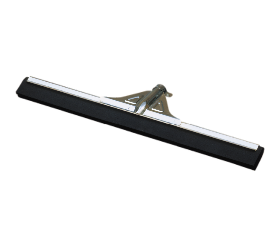 Product image #1 for Flo-Pac 30 Inch Reinforced Soft Black Moss Foam Rubber Floor Squeegee Head with Metal Frame