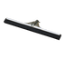 Thumbnail image #1 for Flo-Pac 30 Inch Reinforced Soft Black Moss Foam Rubber Floor Squeegee Head with Metal Frame