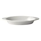 Thumbnail image #1 for Winco WRD-20 20 oz Oval Porcelain Welsh Rarebit Baking Dish, White Case of 2