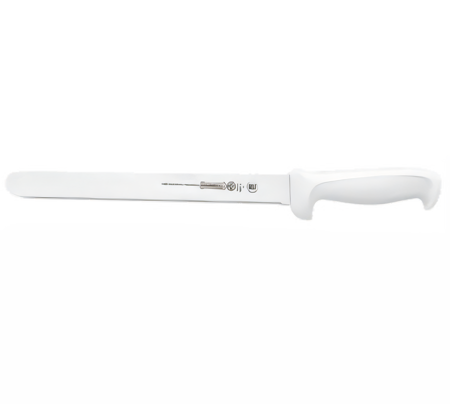 Product image #1 for Mundial 10-Inch Slicer Knife with White Sanitized Polypropylene Handle