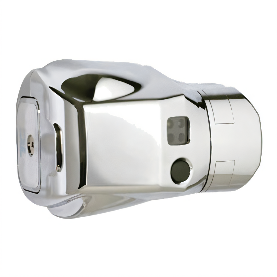 Product image #1 for AutoFlush Toilet Flush Valve Clamp Adapter for Sloan and Zurn, Chrome