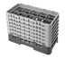 Thumbnail image #2 for Cambro Camrack Half-Size 10-Compartment Glass Rack, Beige, 11-3/4-Inch High with 6 Extenders