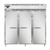 Thumbnail image #1 for Continental Refrigerator Designer Line DL3W-SA-PT 3-Section Pass-Thru Heated Holding Cabinet